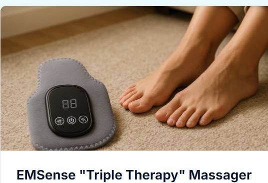 EMSense Triple Therapy Massager