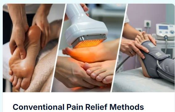Conventional pain relief methods