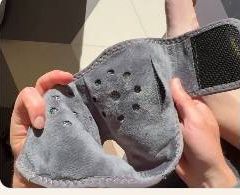 Step 1 - wrap it around your feet
